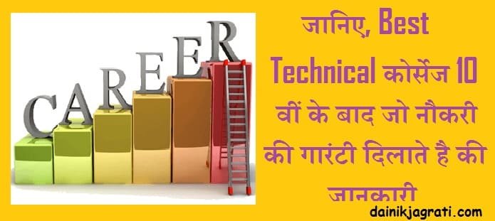 Best technical कोर्स जो 10वीं के बाद जॉब की गारंटी देते है